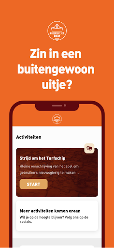 Android application Groepsuitjes Breda screenshort