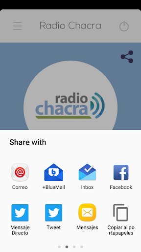 Radio Chacra Screen 2