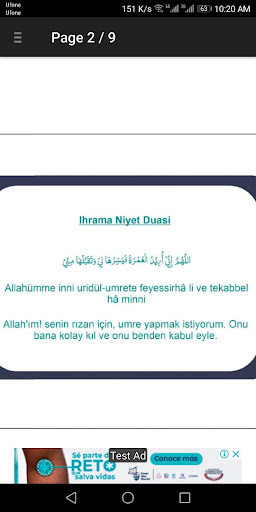 Turkish Umre Dua Umrah Dua Screen 3
