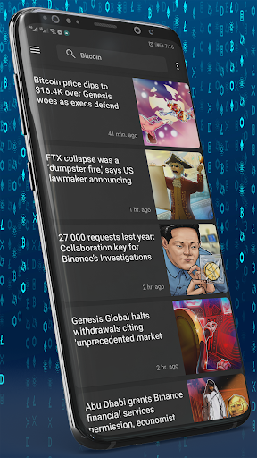 Cryptocurrency News Screen 3
