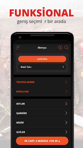 Android application SUSHİN1 screenshort