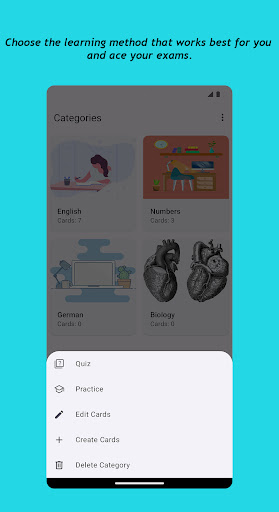 Android application StudyAid: Ace Your Exams screenshort