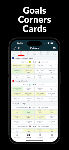 Footy Alerts: Goal Corner Card Screenshot 4 - AppWisp.com