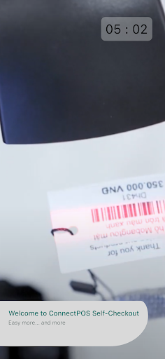 Android application ConnectPOS Self Checkout screenshort