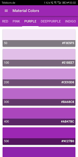 Material Color Screen 3