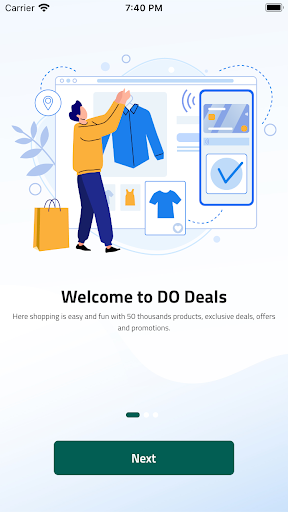 Android application Do Deals screenshort