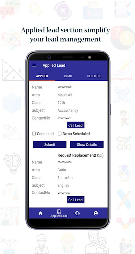 Android application Gurusiksha - For Teachers screenshort