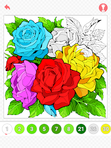 Color by Number - Paint by Number & Coloring Book  screenshots 4