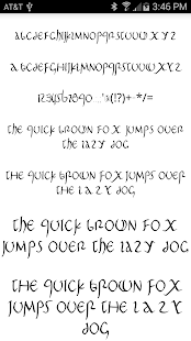Stylish Fonts Message Maker Screenshot