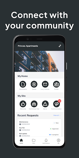 Android application Stratawide Mgmt screenshort