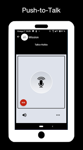 Android application Team Connect screenshort