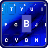 Liquid SkyBlue Emoji keyboard icon