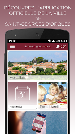 Android application Saint-Georges-d'Orques screenshort