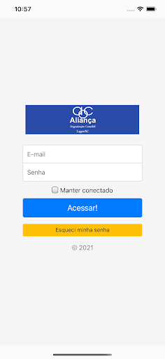Android application Aliança Contabilidade Lages screenshort