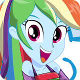 Dress up Fluttershy Rarity Rainbow Dash Pony Girl icon