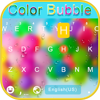 Тема для клавиатуры Colorbubble