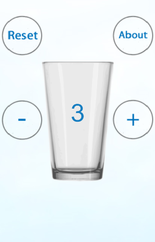 Android application Water Monitor screenshort