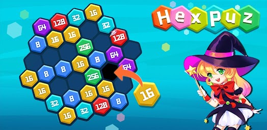 HexPuz - Hexa Merge Puzzle