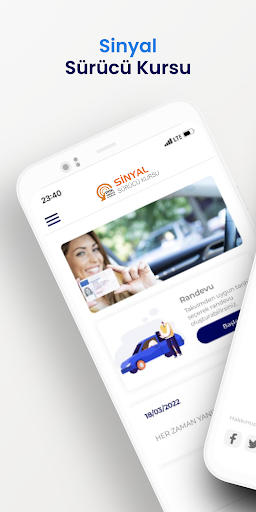 Android application Sinyal Sürücü Kursu screenshort