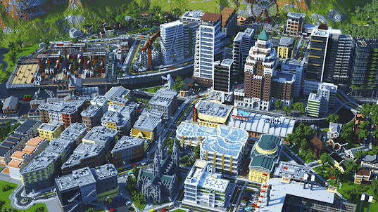 Mapas da cidade Minecraft Mod