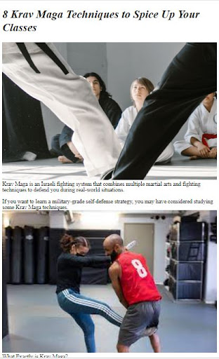 How to Do Krav Maga Training Screenshot 1 - AppWisp.com