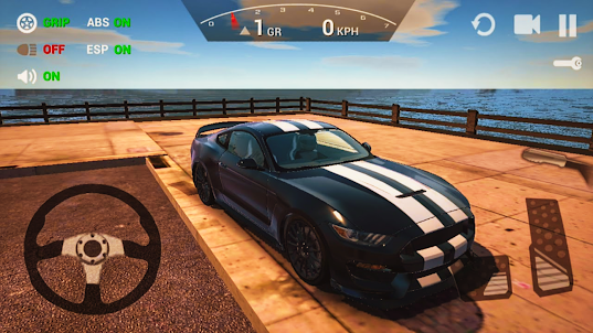Muscule Car Mustang USA Racer