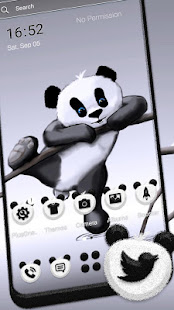 Cute Panda Theme 1.2 screenshots 5