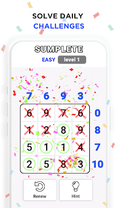 Sumplete: AI Logic Math Games - Screenshot 3