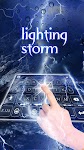 screenshot of Lightingstorm Keyboard Theme