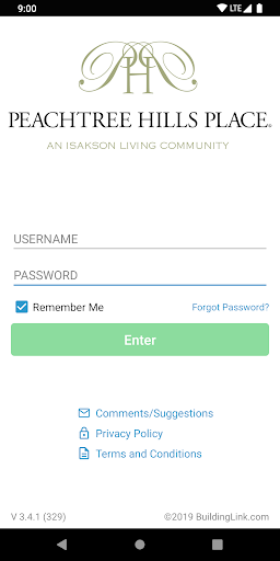 Android application Peachtree Hills Place Portal screenshort