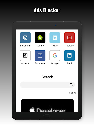 Incognito browser for android