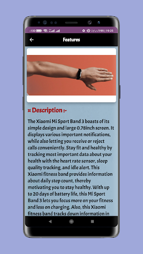 Xiaomi mi band 3 guide Screen 2