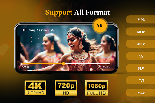 Android application Video Player for All Format screenshort