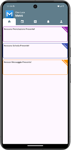 Metrò Fitness Screen 2