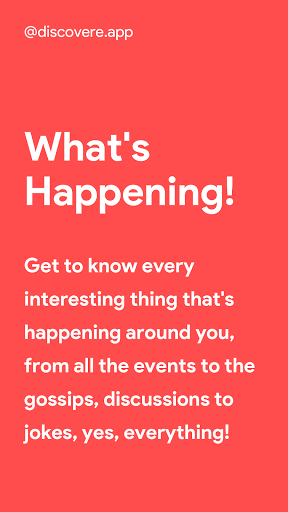DiscoverE: College Social App Screen 2