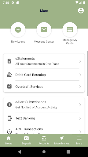 Befit Financial FCU Screen 3