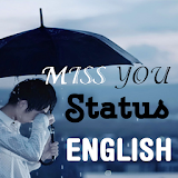 Miss You English Status New icon