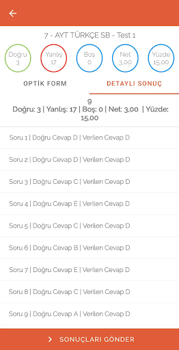 Çanta Optik Okuma Pro Screen 3