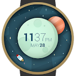 Space And Time Watch Face Apk