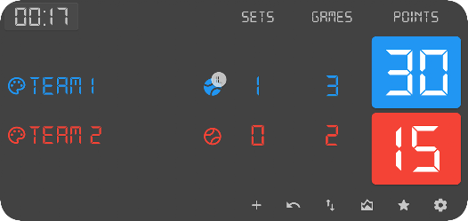 Captura 1 Marcador de pádel android