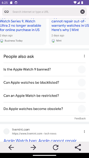 Zero Lightweight Web Browser Screen 3