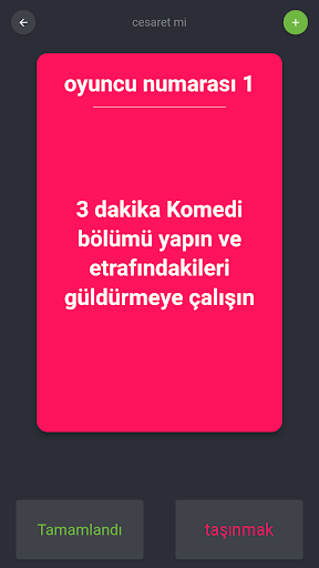 Doğruluk mu cesaret mi Screen 2
