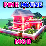 Cover Image of Download Pink House Mod Map for mcpe  APK