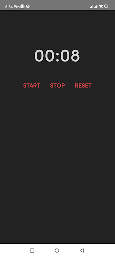 My Simple Chronometer Screen 2