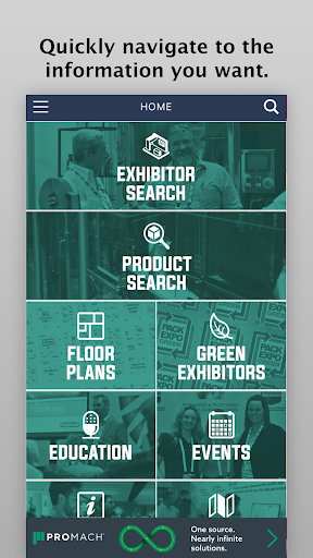 Android application PACK EXPO East 2024 screenshort