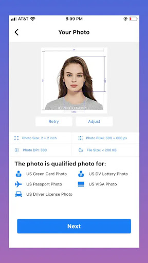 DV Lottery Photo Tool Screen 3
