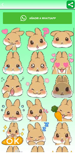 Stickers de conejos tiernos Screenshot 2 - AppWisp.com