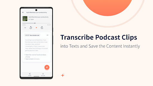 Screenshot of Inspod - Video & Podcast notes
