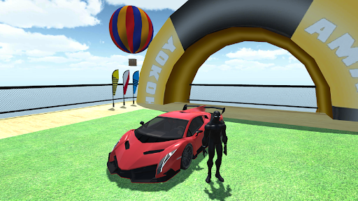 Superhero Mega Ramp:Offroad 22 screenshot