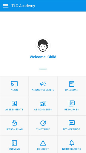 Android application TLC Academy screenshort